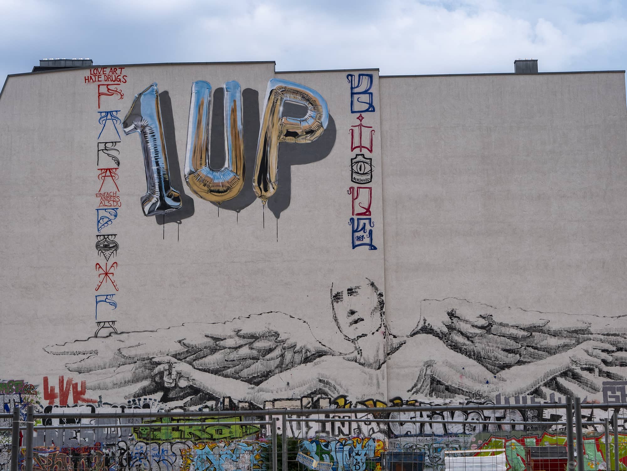 1UP streetart Berlin